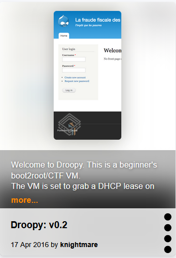 DroopyCTF